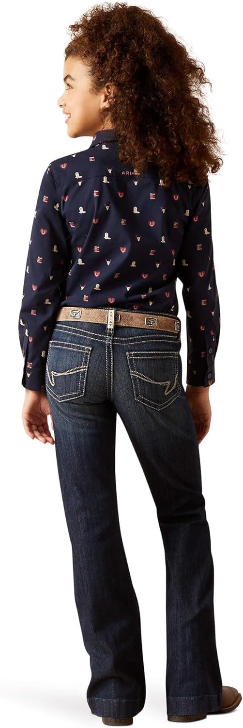 ARIAT Girls' R.e.a.l. Selma Trouser Jean