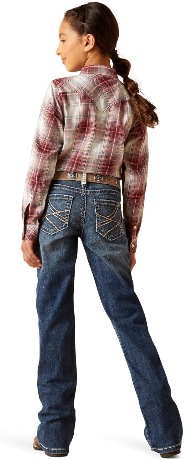 ARIAT Girls' R.e.a.l. Everlee Boot Cut Jean