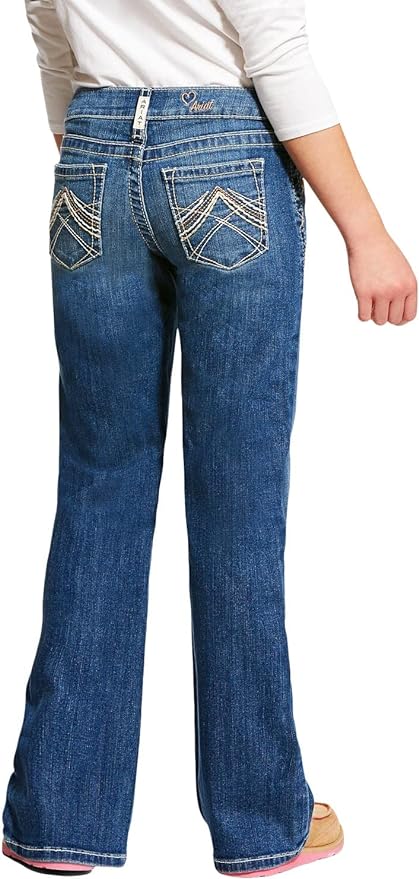 ARIAT Kid's Whipstitch Boot Cut Jean