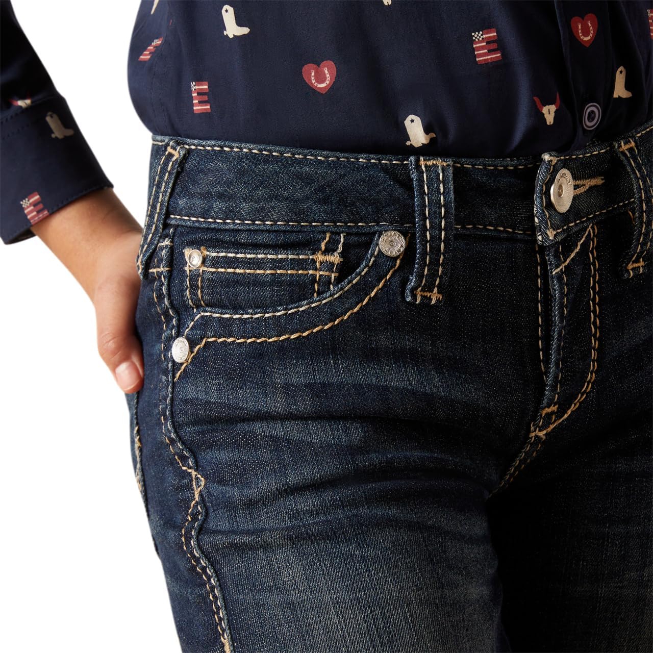 ARIAT Girls' R.e.a.l. Selma Trouser Jean