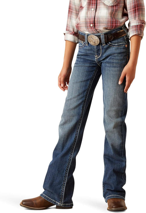 ARIAT Girls' R.e.a.l. Everlee Boot Cut Jean